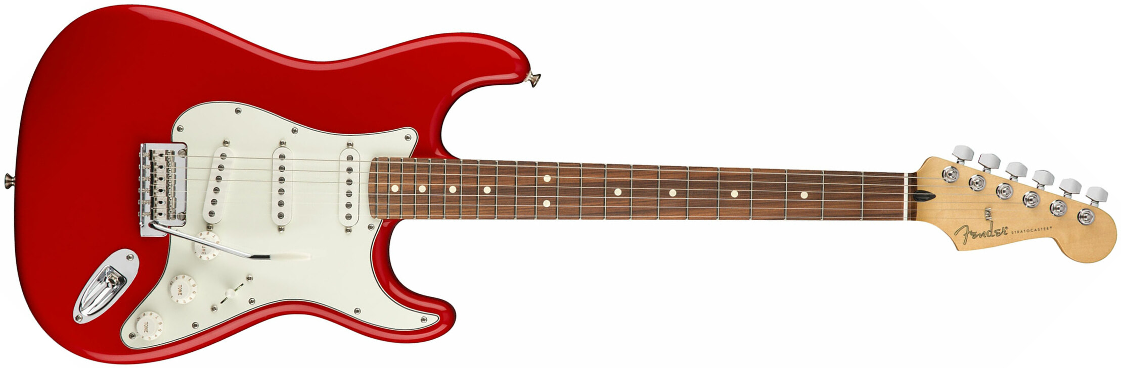Fender Strat Player Mex Sss Pf - Sonic Red - Elektrische gitaar in Str-vorm - Main picture
