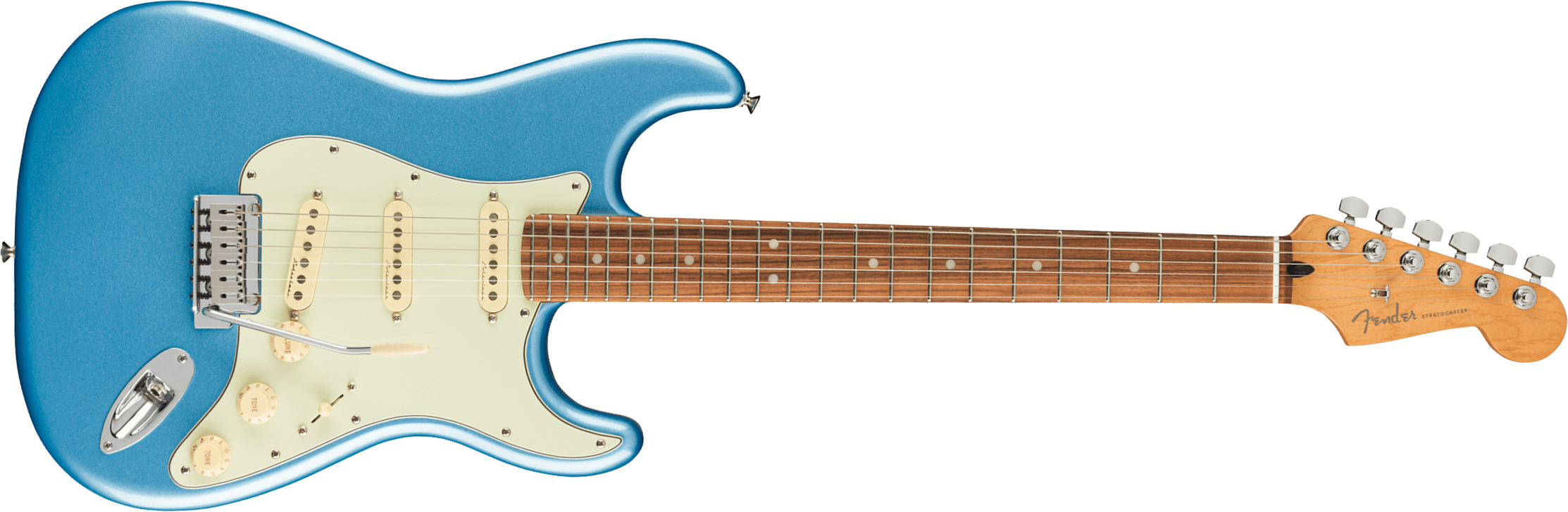 Fender Strat Player Plus Mex 3s Trem Pf - Opal Spark - Elektrische gitaar in Str-vorm - Main picture