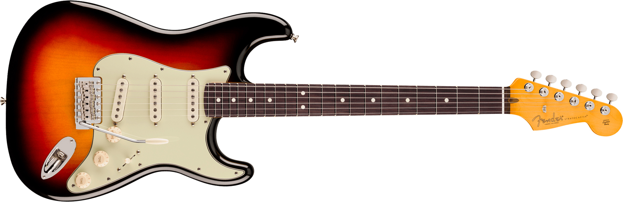 Fender Strat Silent System American Pro. Classic Ltd 3s Trem Rw - 3-color Sunburst - Elektrische gitaar in Strat vorm - Main picture