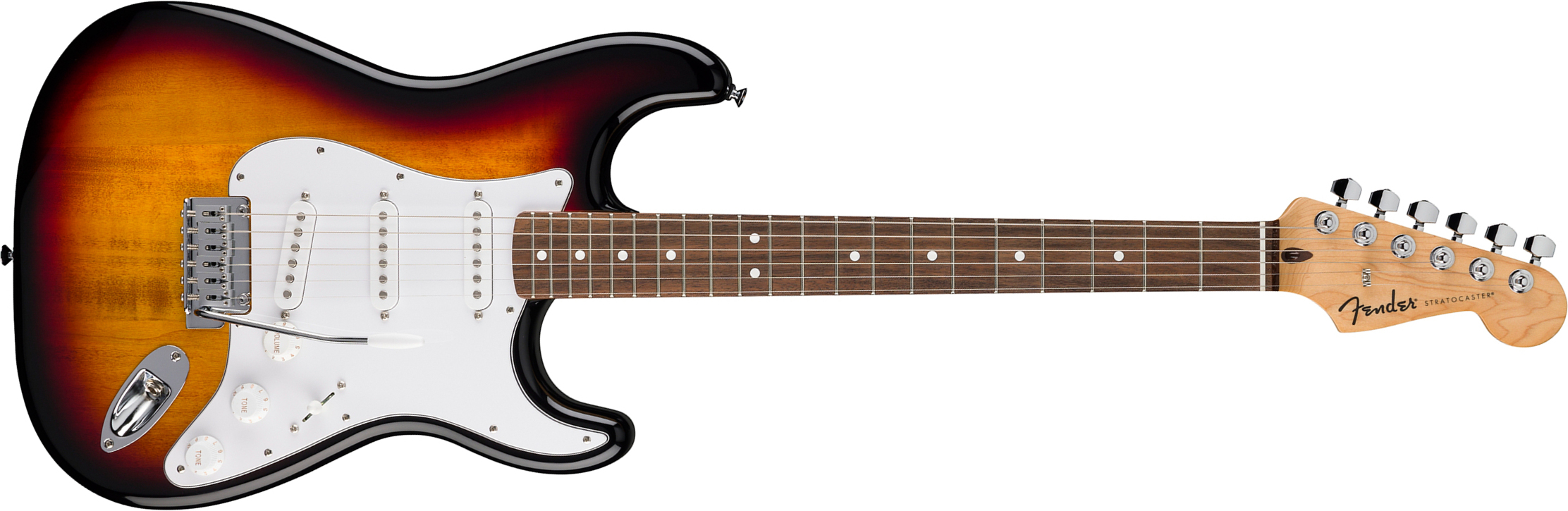 Fender Strat Standard Mex 3s Trem Lau - 3-color Sunburst - Elektrische gitaar in Str-vorm - Main picture