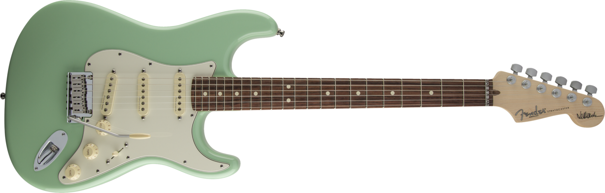 Fender Stratocaster Jeff Beck - Surf Green - Elektrische gitaar in Str-vorm - Main picture