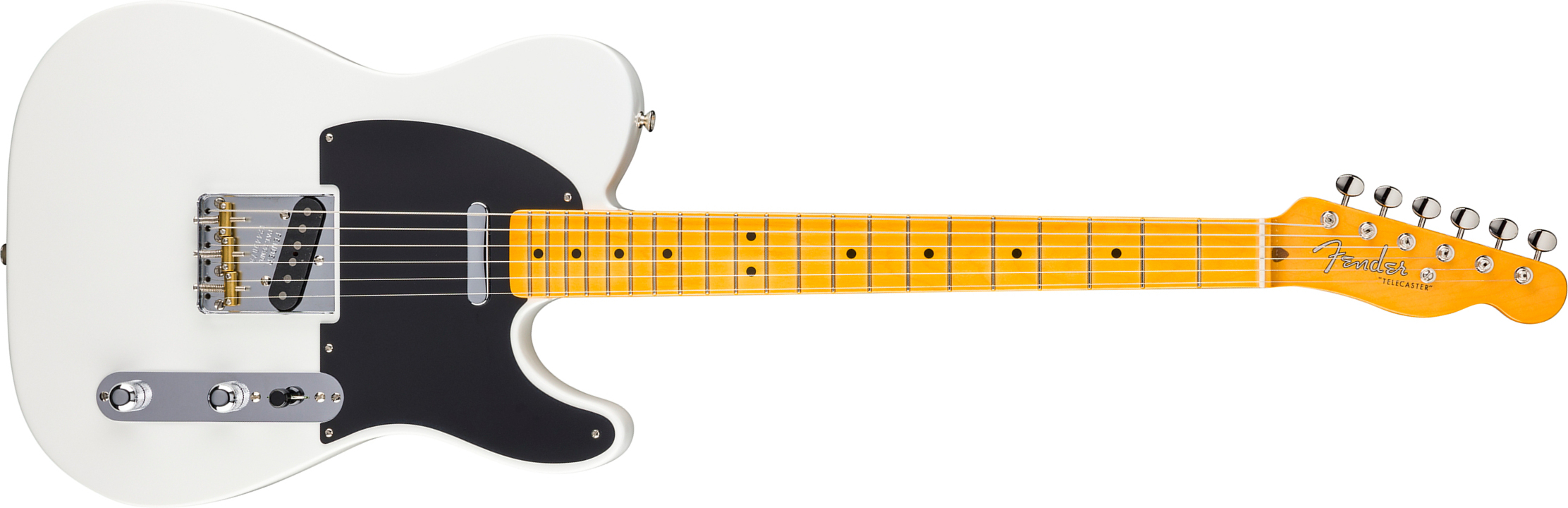 Fender Tele 1952 American Vintage Ii Ltd Usa 2s Ht Mn - Prototype White - Televorm elektrische gitaar - Main picture