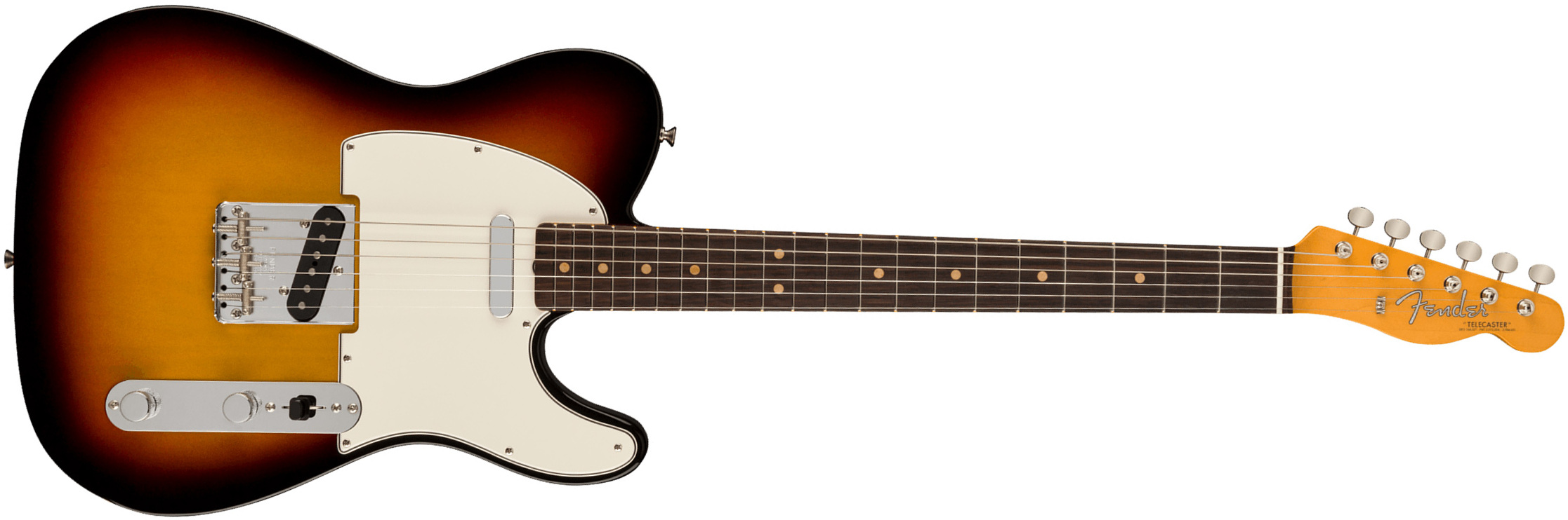 Fender Tele 1963 American Vintage Ii Usa 2s Ht Rw - 3-color Sunburst - Televorm elektrische gitaar - Main picture