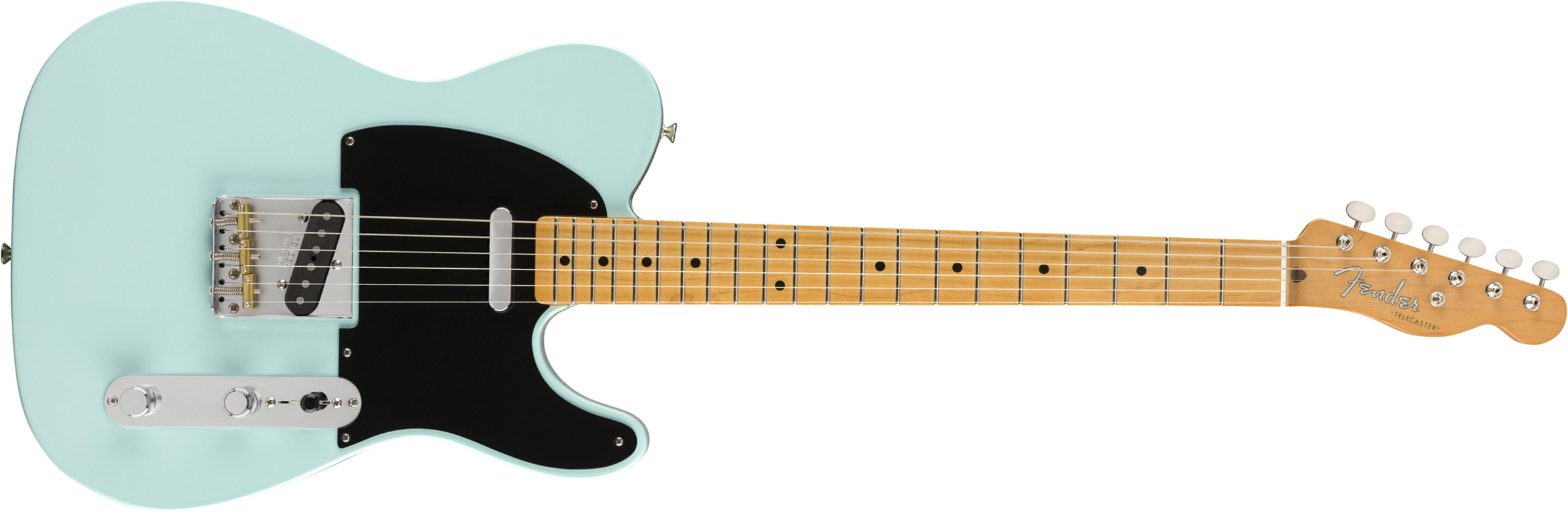 Fender Tele 50s Vintera Modified Mex Mn - Daphne Blue - Televorm elektrische gitaar - Main picture