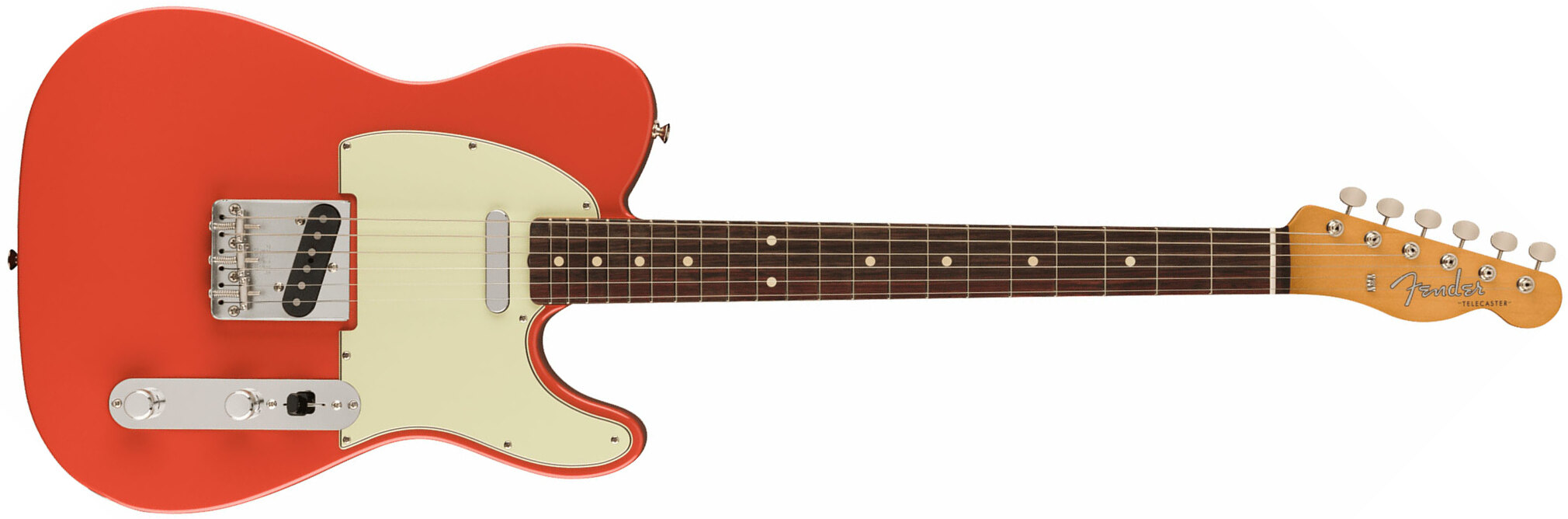 Fender Tele 60s Vintera 2 Mex 2s Ht Rw - Fiesta Red - Televorm elektrische gitaar - Main picture