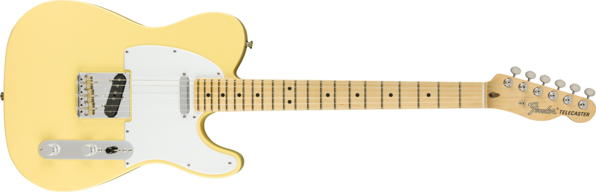 Fender Tele American Performer Usa Mn - Vintage White - Televorm elektrische gitaar - Main picture