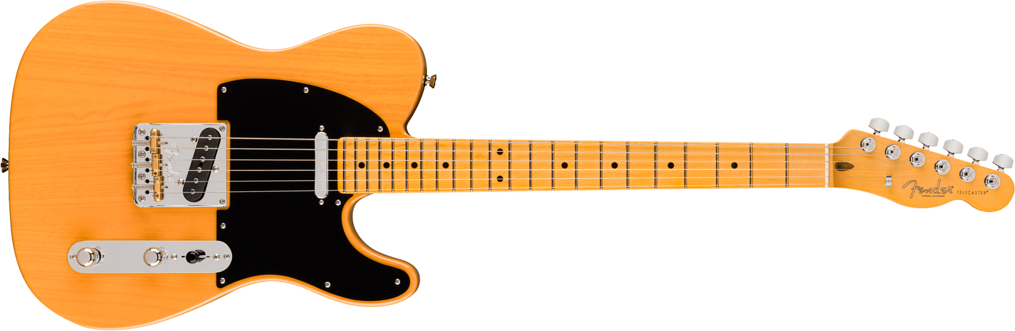 Fender Tele American Pro. Usa  2s Ht Mn - Butterscotch Blonde - Televorm elektrische gitaar - Main picture