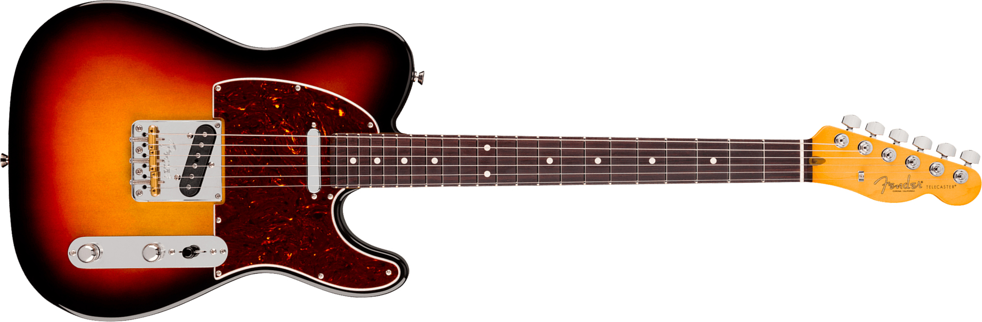 Fender Tele American Pro. Usa  2s Ht Rw - 3-color Sunburst - Televorm elektrische gitaar - Main picture