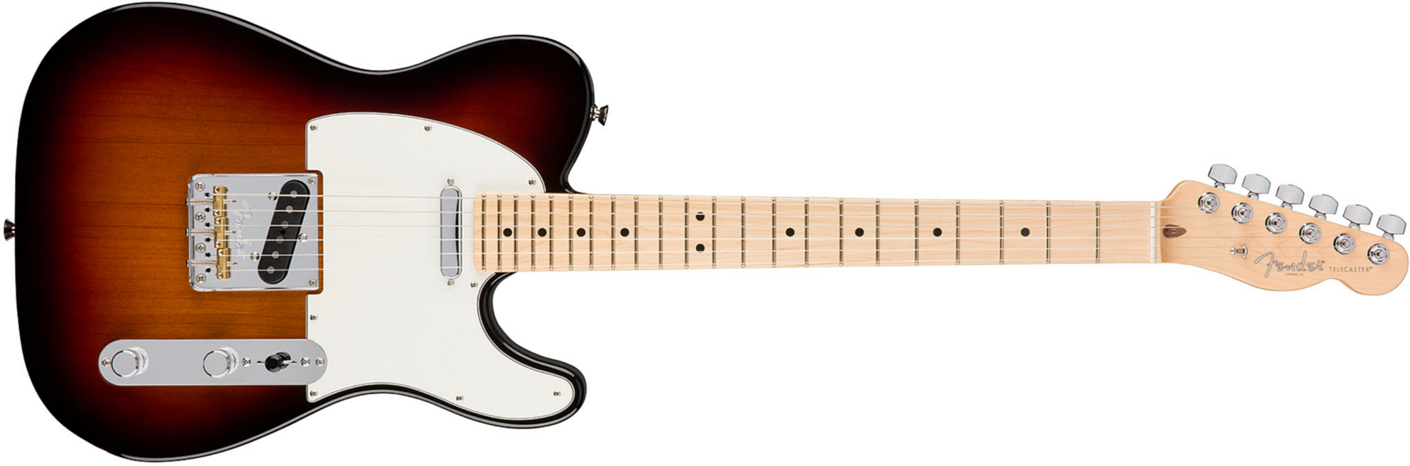 Fender Tele American Professional 2s Usa Mn - 3-color Sunburst - Televorm elektrische gitaar - Main picture