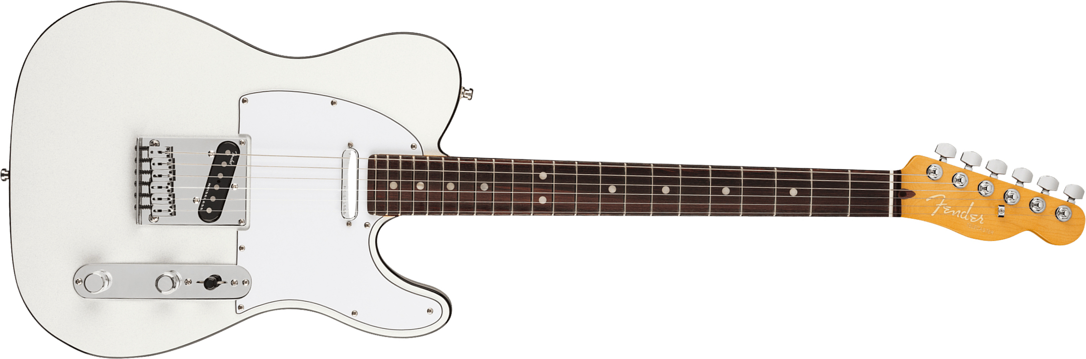 Fender Tele American Ultra 2019 Usa Rw - Arctic Pearl - Televorm elektrische gitaar - Main picture