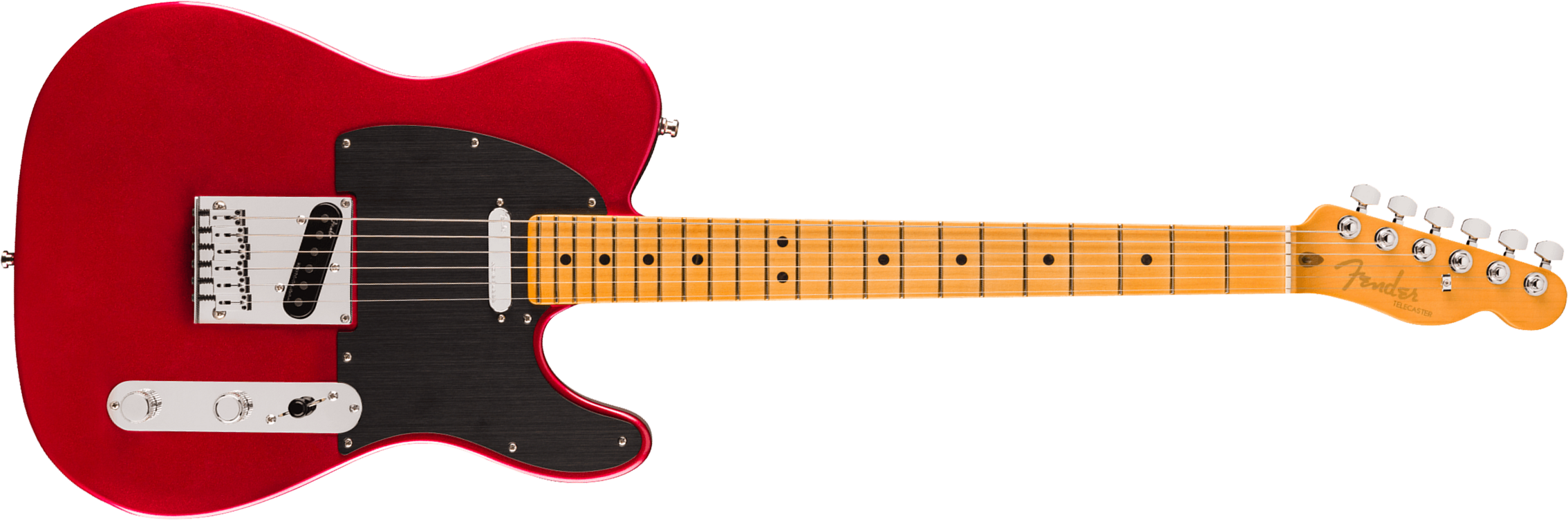 Fender Tele American Ultra Ii Usa 2s Ht Mn - Sinister Red - Elektrische gitaar in Str-vorm - Main picture