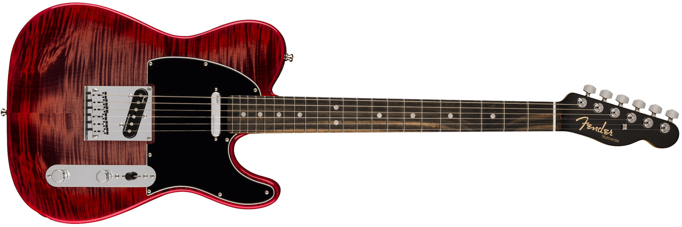 Fender Tele American Ultra Ltd Usa 2s Ht Eb - Umbra - Televorm elektrische gitaar - Main picture