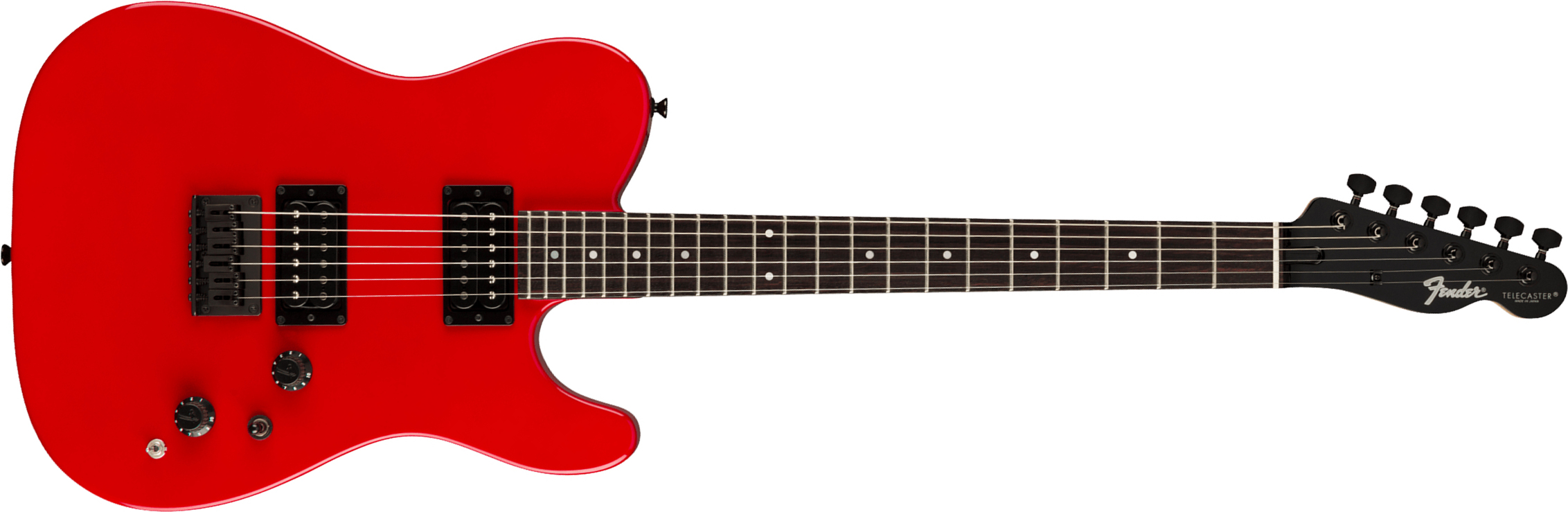 Fender Tele Boxer Hh Jap Ht Rw +housse - Torino Red - Televorm elektrische gitaar - Main picture