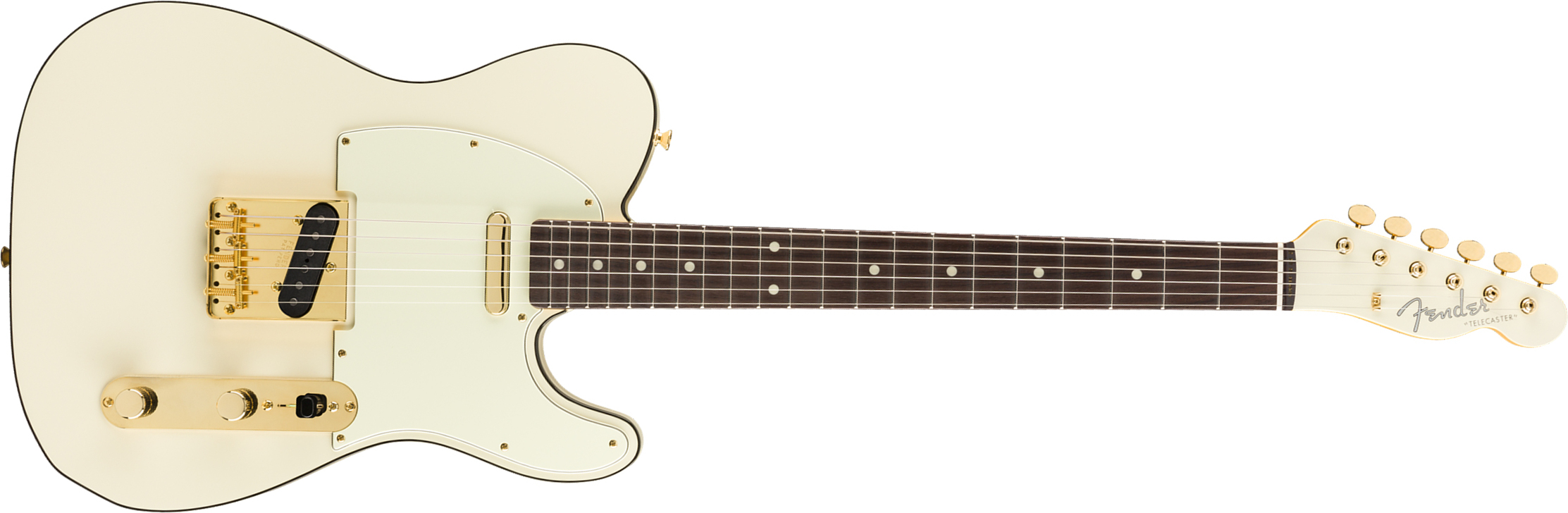 Fender Tele Daybreak Ltd 2019 Japon Gh Rw - Olympic White - Televorm elektrische gitaar - Main picture