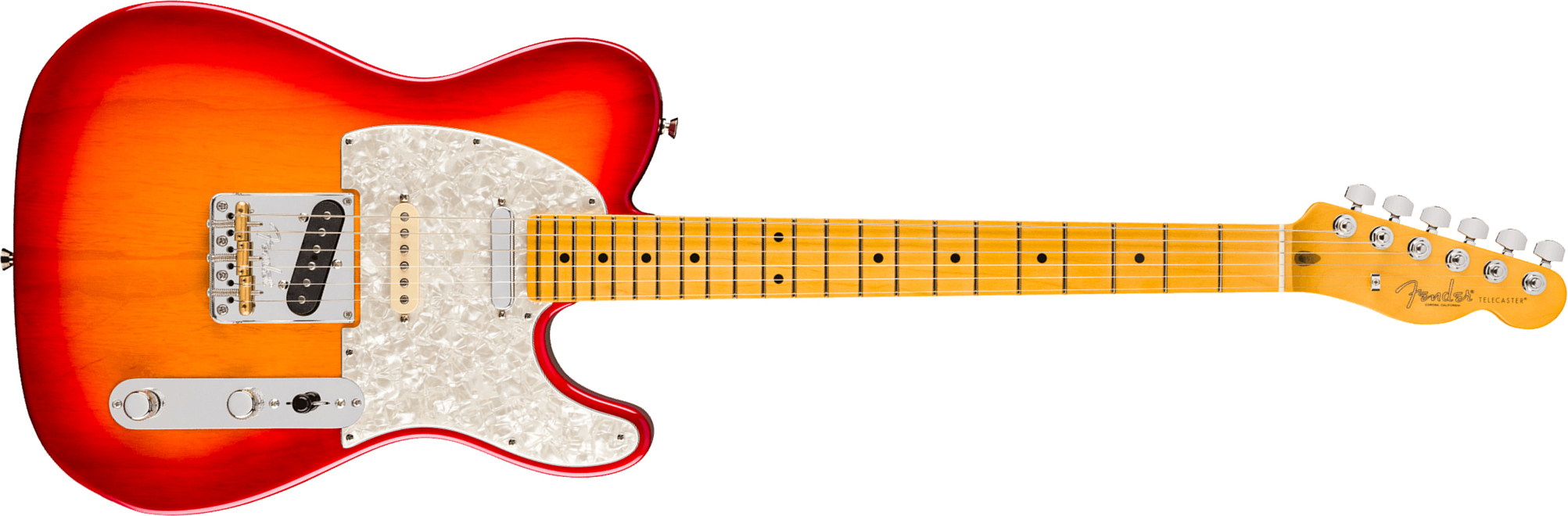 Fender Tele Hot Shot American Pro. Usa  2s Ht Mn - Aged Cherry Burst - Televorm elektrische gitaar - Main picture