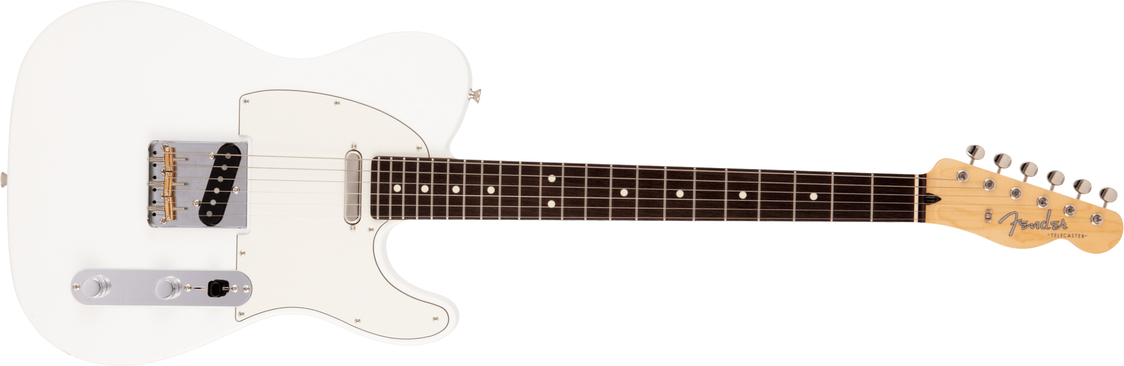 Fender Tele Hybrid Ii Jap 2s Ht Rw - Arctic White - Televorm elektrische gitaar - Main picture