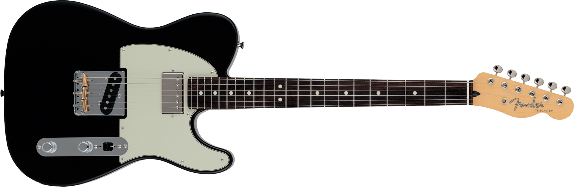 Fender Tele Hybrid Ii Mij Ltd Jap Sh Ht Rw - Black - Televorm elektrische gitaar - Main picture