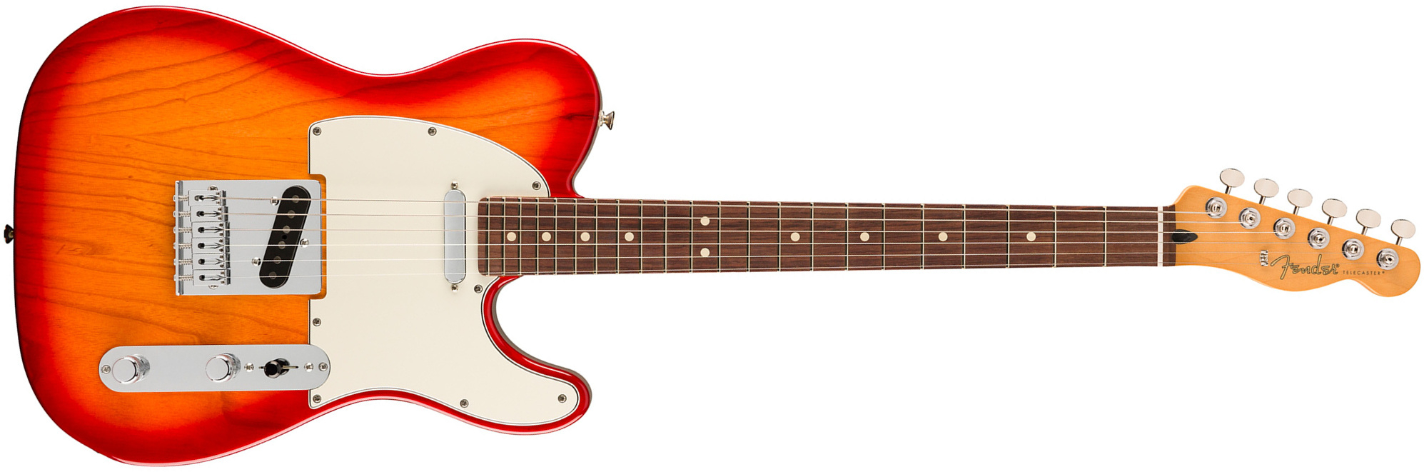 Fender Tele Player Ii Mex Frene 2s Ht Rw - Aged Cherry Burst - Televorm elektrische gitaar - Main picture