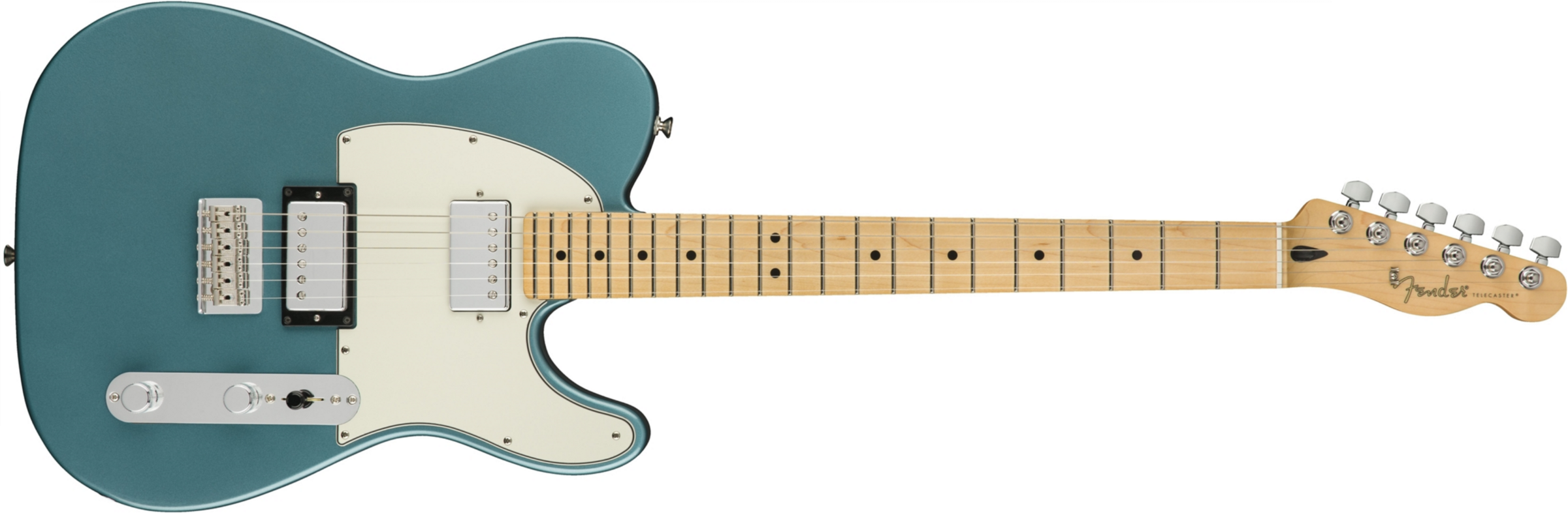 Fender Tele Player Mex Hh Mn - Tidepool - Televorm elektrische gitaar - Main picture