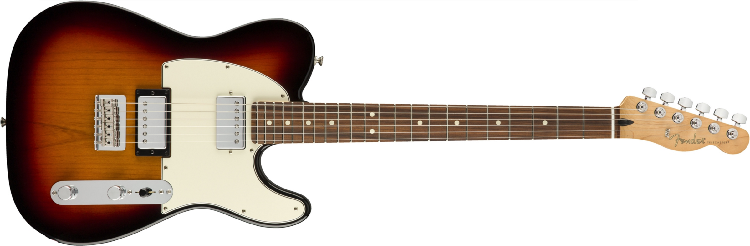 Fender Tele Player Mex Hh Pf - 3-color Sunburst - Televorm elektrische gitaar - Main picture