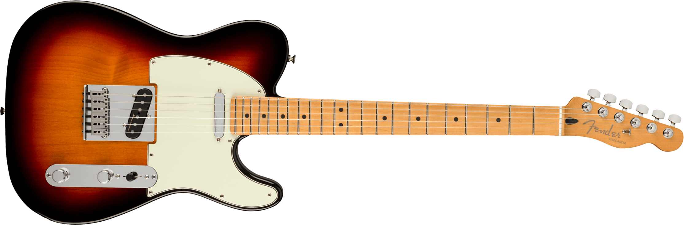 Fender Tele Player Plus Mex 2s Ht Mn - 3-color Sunburst - Televorm elektrische gitaar - Main picture