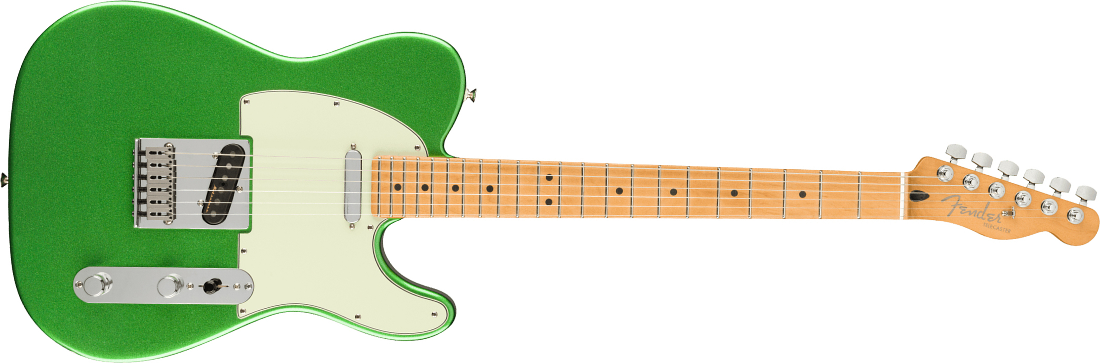 Fender Tele Player Plus Mex 2s Ht Mn - Cosmic Jade - Televorm elektrische gitaar - Main picture