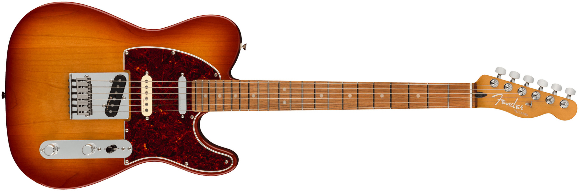 Fender Tele Player Plus Nashville Mex 2023 2s Ht Pf - Sienna Sunburst - Televorm elektrische gitaar - Main picture