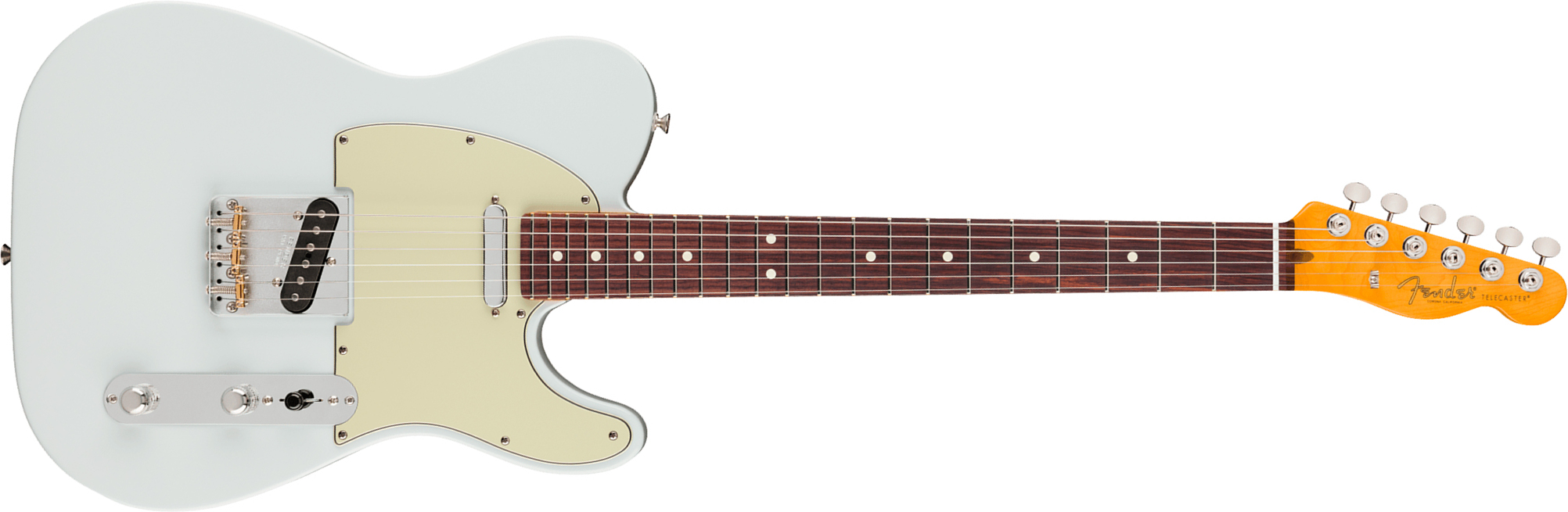 Fender Tele Silent System American Pro. Classic Ltd Usa 2s Ht Rw - Sonic Blue - Televorm elektrische gitaar - Main picture