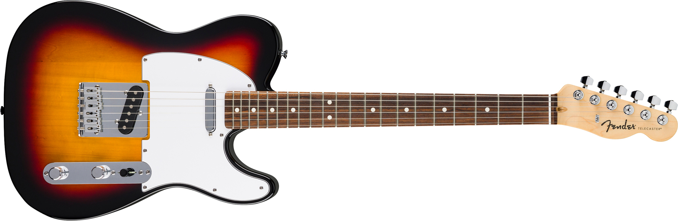 Fender Tele Standard Mex 2s Ht Lau - 3-color Sunburst - Televorm elektrische gitaar - Main picture