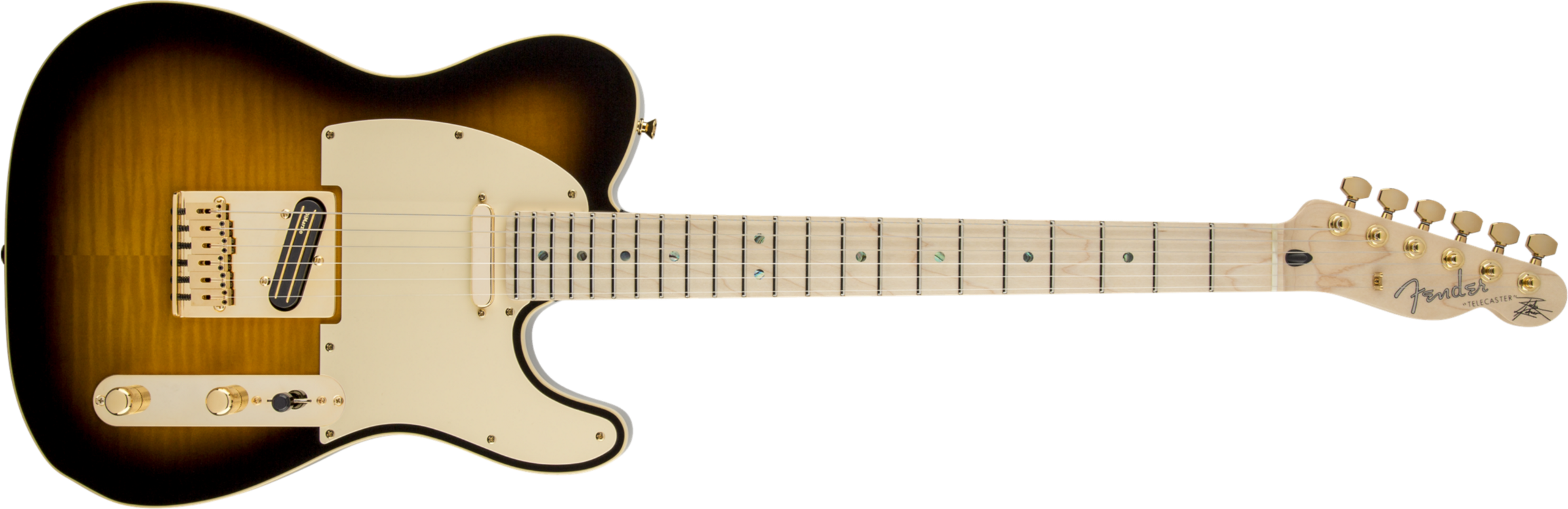 Fender Telecaster Richie Kotzen (jap, Mn) - Brown Sunburst - Televorm elektrische gitaar - Main picture
