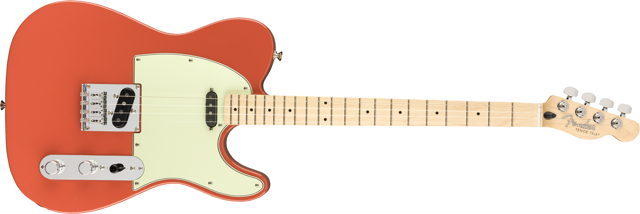 Fender Tenor Tele Alternate Reality Mex Mn - Fiesta Red - Televorm elektrische gitaar - Main picture