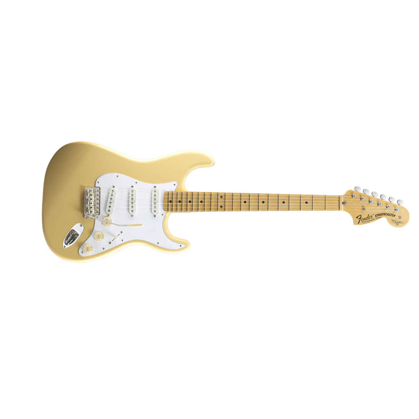 Fender Stratocaster Yngwie Malmsteen (usa, Mn) - Vintage White - Elektrische gitaar in Str-vorm - Main picture