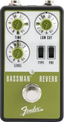 Reverb/delay/echo effectpedaal Fender Bassman Reverb