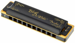 Chromatische harmonica Fender Blues Deville Harp F