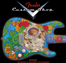 Kalender Fender 2022 Custom Shop Wall Calendar