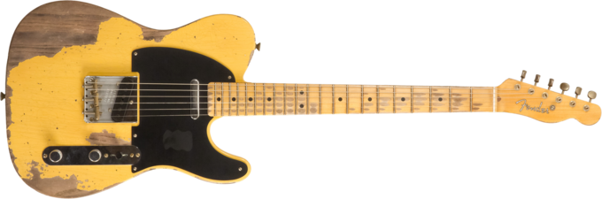 Fender Custom Shop 1951 Nocaster #R137320 - Heavy relic natural blonde