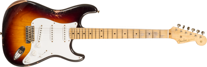 Fender Custom Shop 70th Anniversary 1954 Stratocaster Ltd #XN4859 - Relic 2-color sunburst