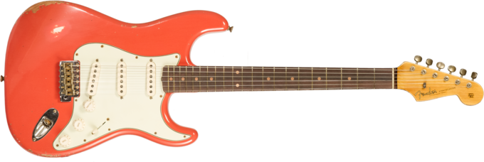 Fender Custom Shop 1959 Stratocaster #R138362 - Relic tahitian coral