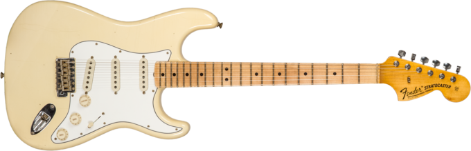 Fender Custom Shop 1969 Stratocaster #CZ576216 - Journeyman relic aged vintage white