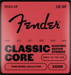 Elektrische gitaarsnaren Fender GUIT. ELEC. 6C NCKL 3155R 10-46 BULLET