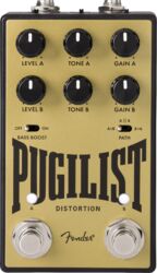 Overdrive/distortion/fuzz effectpedaal Fender Pugilist V2