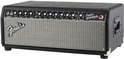 Versterker top voor bas Fender Super Bassman - Black/Silver