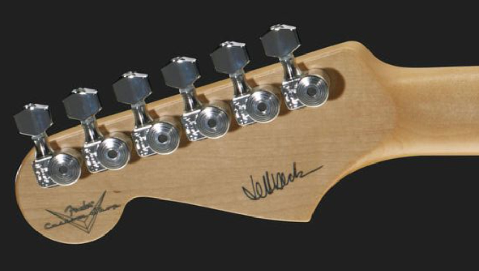 Fender Custom Shop Jeff Beck Strat 3s Trem Rw - Nos Surf Green - Elektrische gitaar in Str-vorm - Variation 4