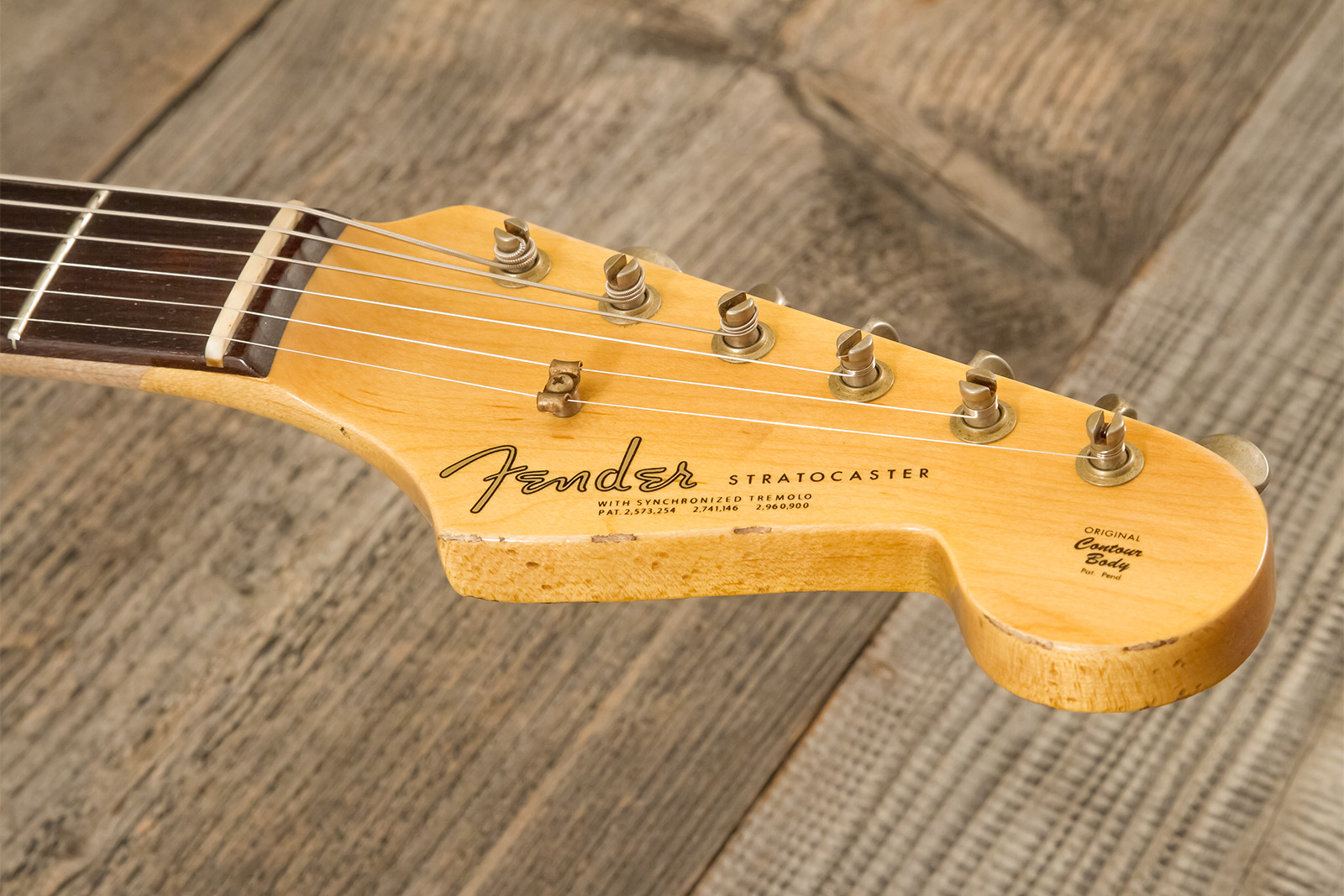 Fender Custom Shop Michael Landau Strat 1963 Signature Trem 3s #r133864 - Relic Fiesta Red O. 3-color Sunburst - Elektrische gitaar in Strat vorm - Va