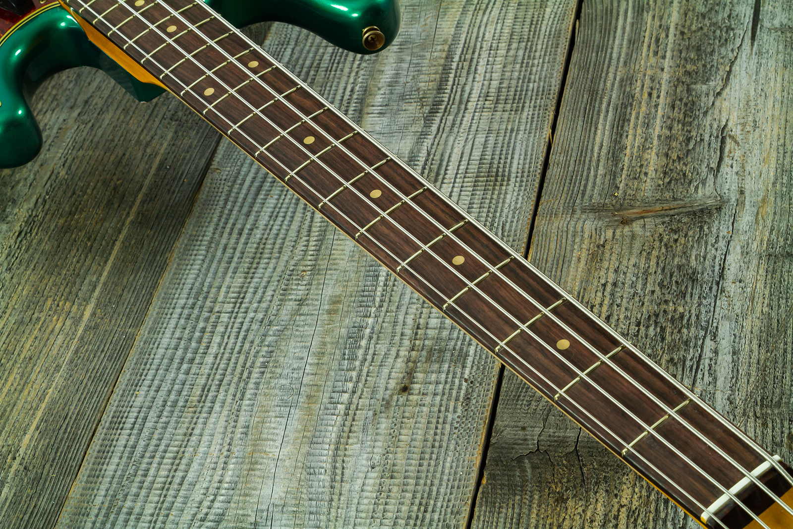 Fender Custom Shop Precision Bass 1960 Rw #cz590976 - Relic British Racing Green - Solid body elektrische bas - Variation 6