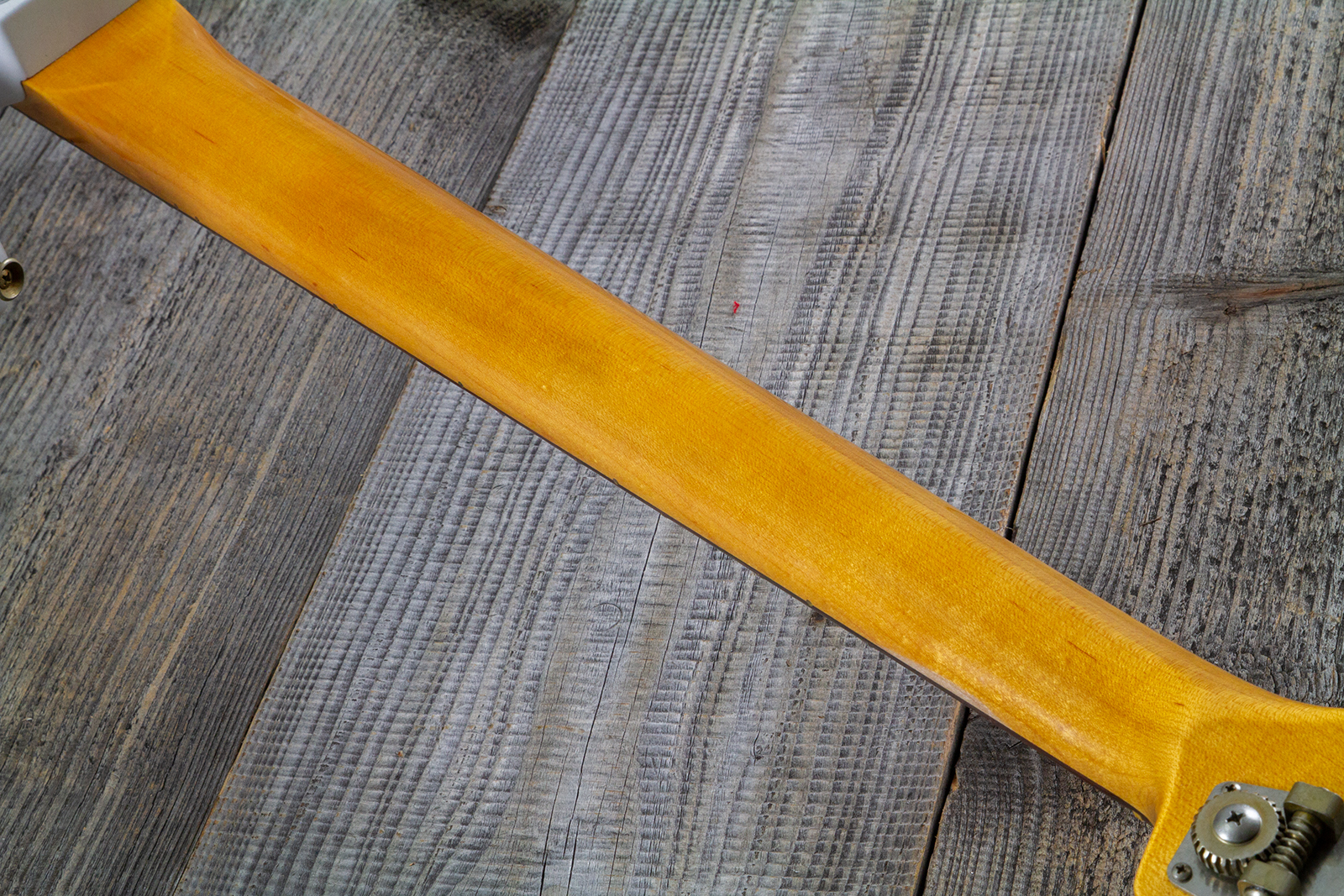 Fender Custom Shop Precision Bass 1960 Rw #r140276 - Journeyman Relic White Blonde - Solid body elektrische bas - Variation 9