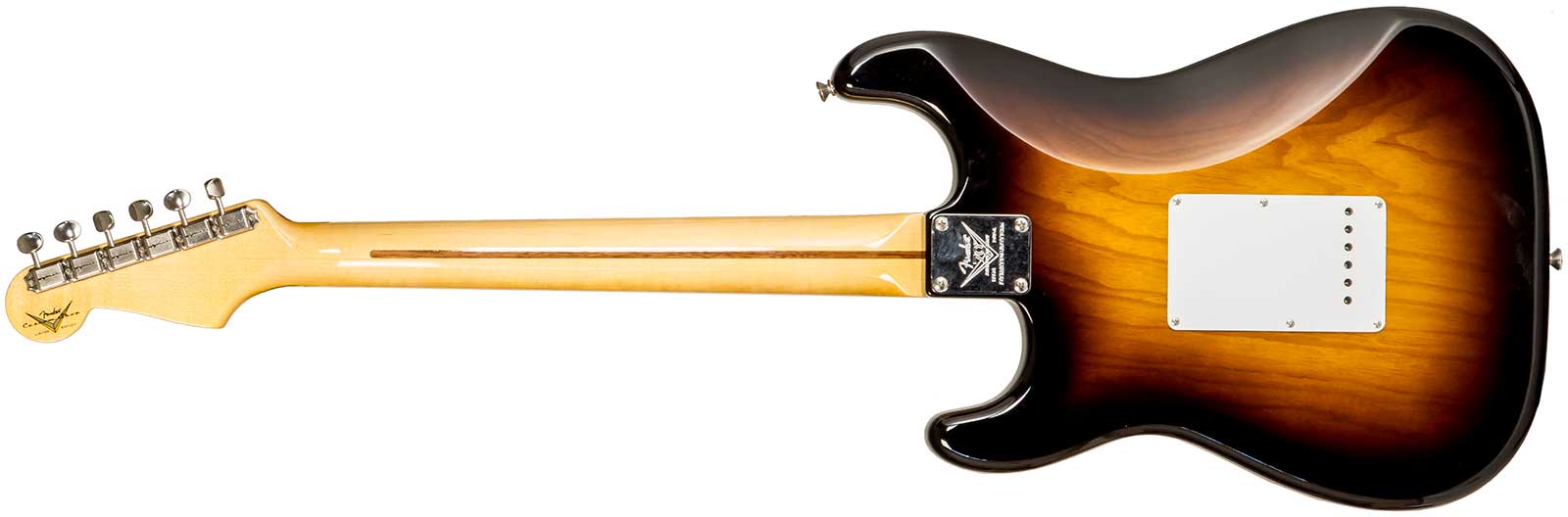 Fender Custom Shop Strat 1954 70th Anniv. #xn4597 3s Trem Mn - Time Capsule 2-color Sunburst - Elektrische gitaar in Str-vorm - Variation 1