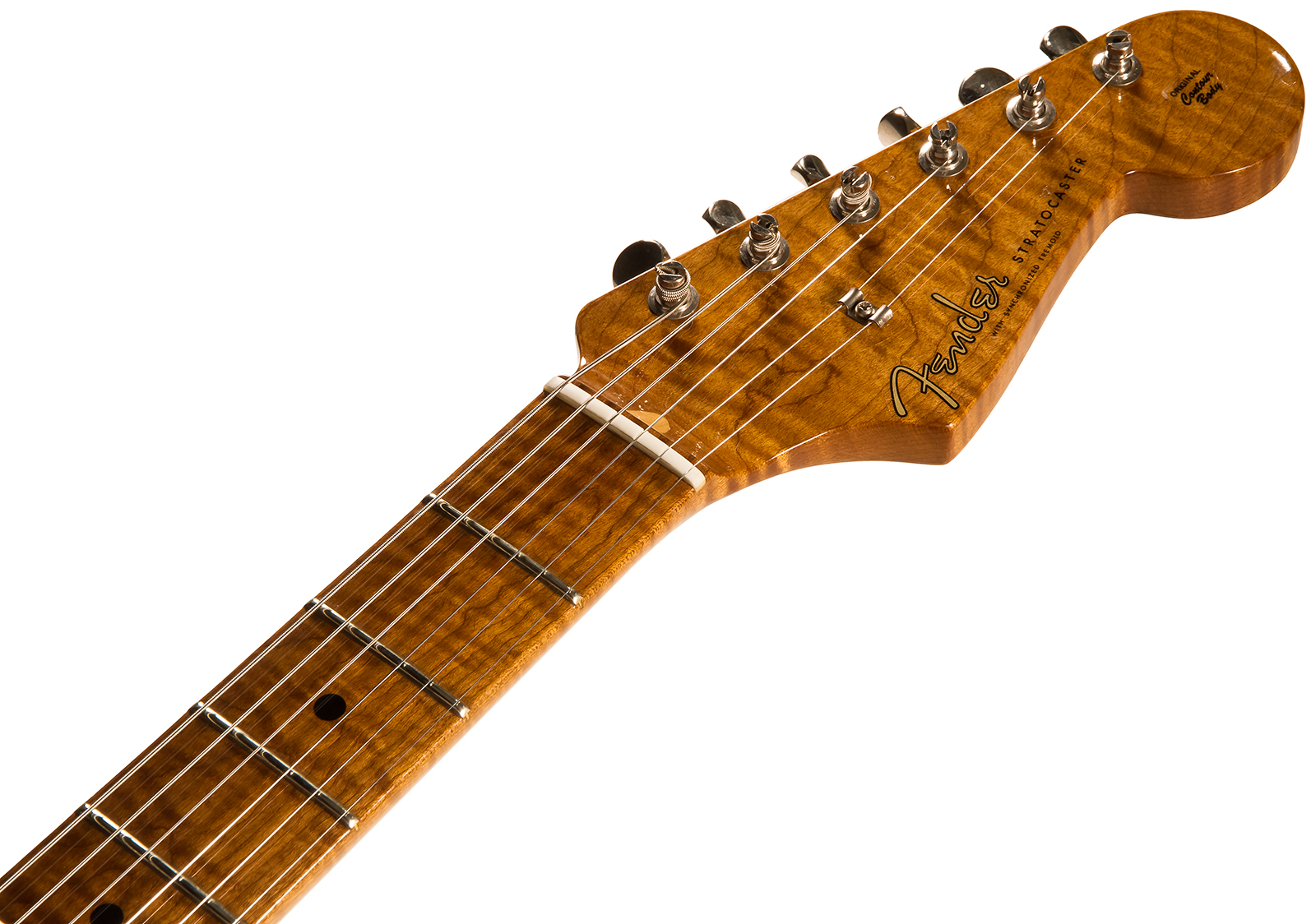 Fender Custom Shop Strat 1957 3s Trem Mn #r116646 - Lush Closet Classic Vintage Blonde - Elektrische gitaar in Str-vorm - Variation 3