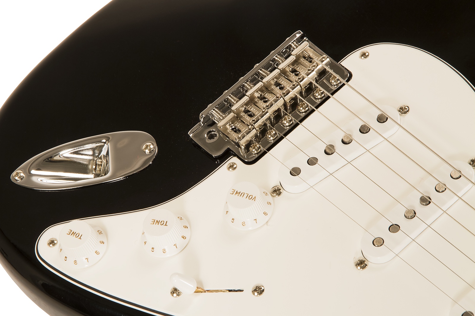 Fender Custom Shop Strat 1958 3s Trem Mn #r113828 - Closet Classic Black - Elektrische gitaar in Str-vorm - Variation 2