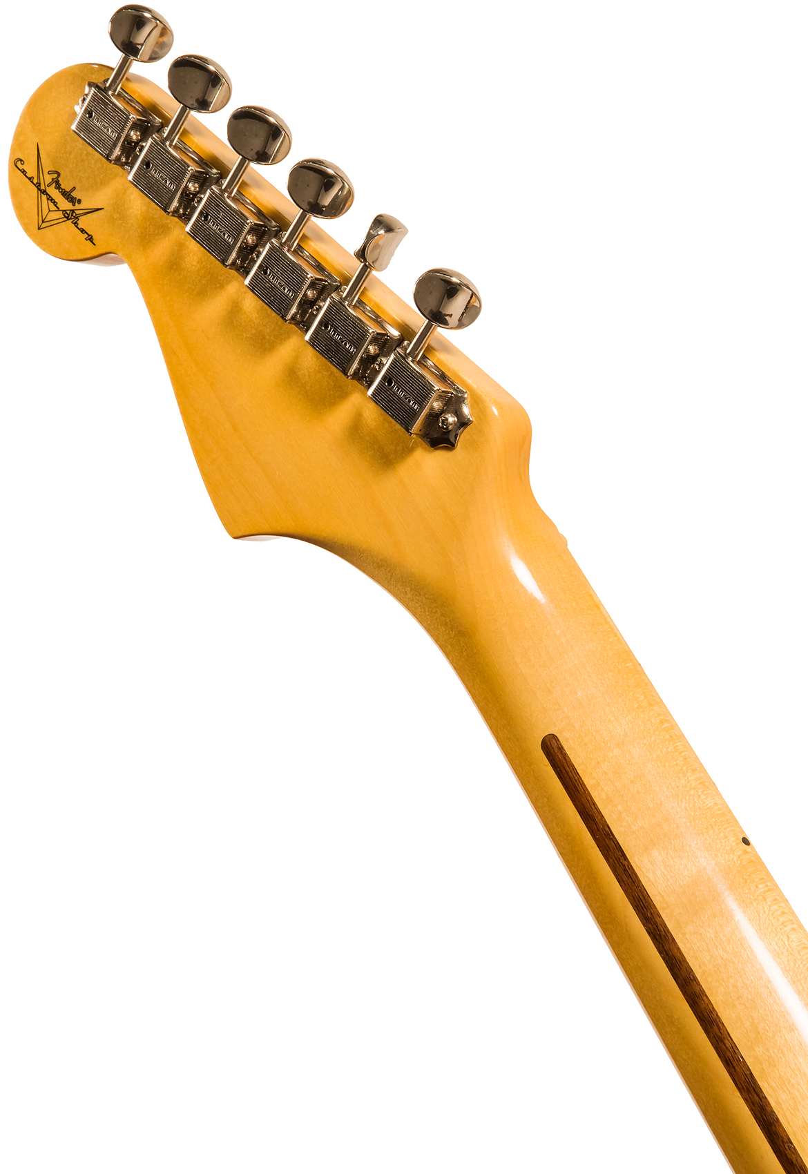 Fender Custom Shop Strat 1958 3s Trem Mn #r113828 - Closet Classic Black - Elektrische gitaar in Str-vorm - Variation 5